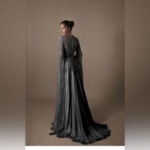 Chiffon Black Dress (Tarik Ediz)